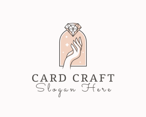 Feminine Gemstone Accessories logo design