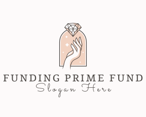 Feminine Gemstone Accessories logo design