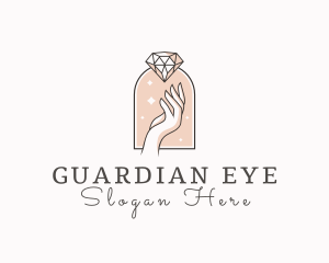 Feminine Gemstone Accessories logo design