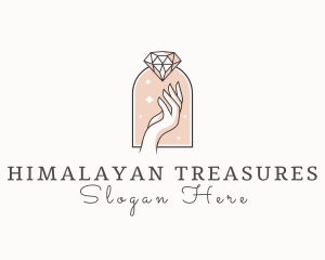 Feminine Gemstone Accessories logo design