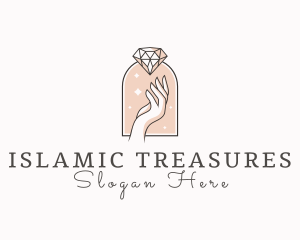 Feminine Gemstone Accessories logo design