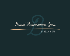 Professional Apparel Brand logo design