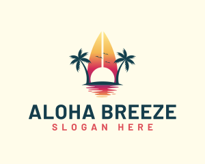 Surfing Resort Beach logo