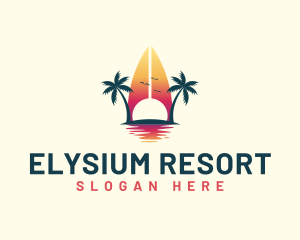 Surfing Resort Beach logo