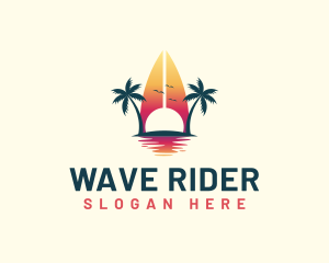 Surfing Resort Beach logo