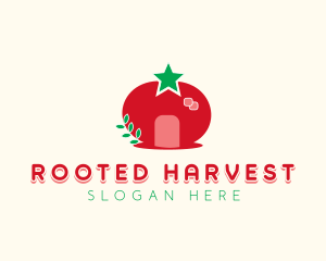 Star Tomato House logo design