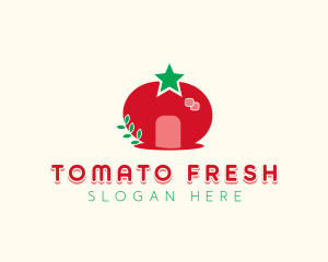 Star Tomato House logo design