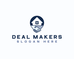 Realty Handshake Deal logo design