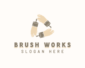 Paint Brush Renovation logo