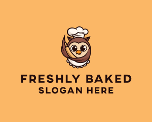 Owl Chef Bake logo design