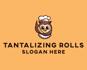 Owl Chef Bake logo design