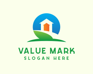 Home Property Field logo design