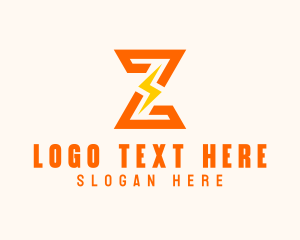 Power Voltage Letter Z logo