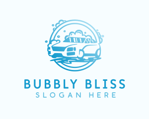 Blue Car Wash Suds logo