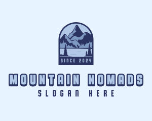 Mountain Travel Adventure logo design