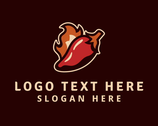 Spicy logo example 3