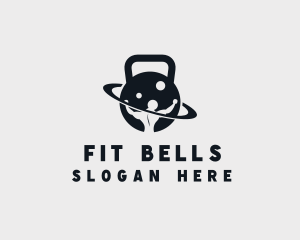 Kettlebell Fitness Instructor logo design