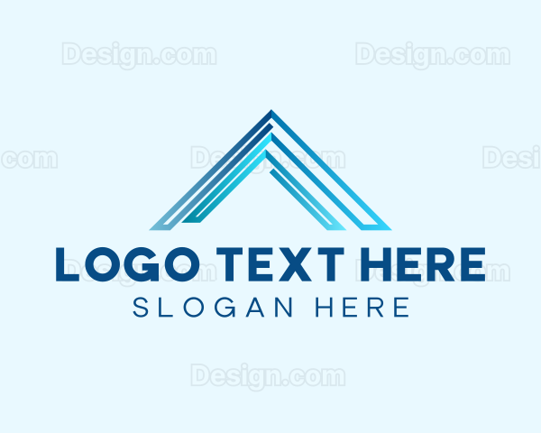 Modern Roof Architecture Logo