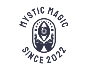 Mystical Tarot Eye logo design