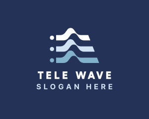 Professional Wave Startup logo design