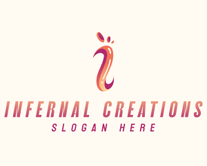 Creative Professional Letter I logo design