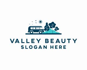 Outdoor Travel Van logo design