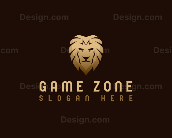 Premium Jungle Lion Logo