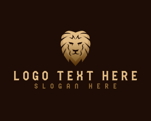 Lion - Premium Jungle Lion logo design