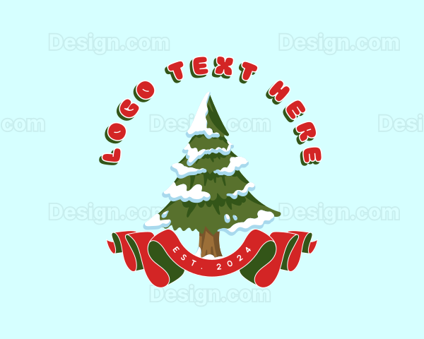 Winter Christmas Celebration Logo