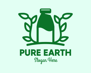 Organic Plant Milk logo