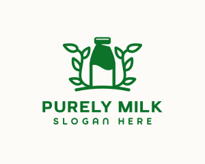 Organic Plant Milk logo