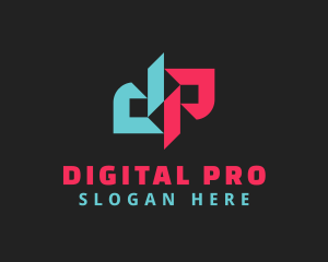 Digital Cyber Technology logo design