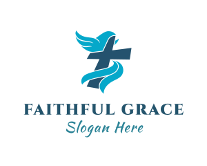 Christian Fellowship Cross logo design