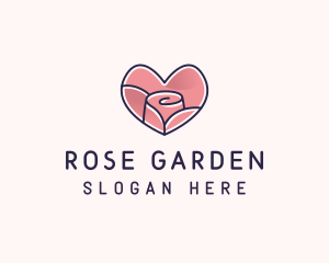 Rose Heart Florist logo design