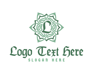 Celtic Floral Pattern logo