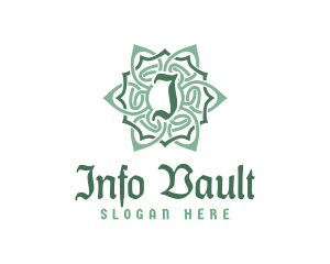 Celtic Floral Pattern logo design