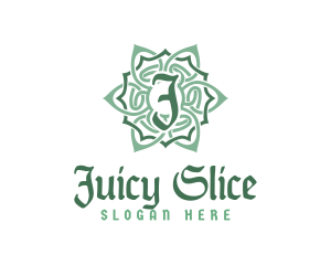 Celtic Floral Pattern logo design