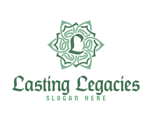 Celtic Floral Pattern logo design