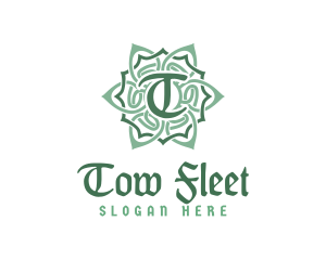 Celtic Floral Pattern logo design