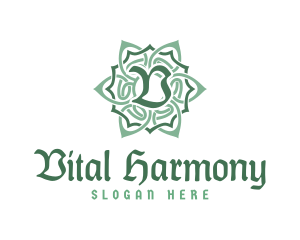 Celtic Floral Pattern logo design