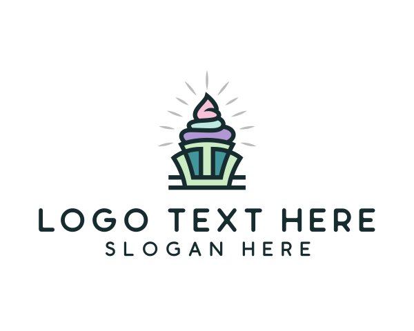Frosting logo example 1