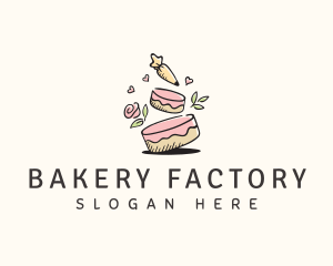 Patisserie Cake Bakery logo design