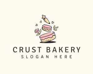 Patisserie Cake Bakery logo design