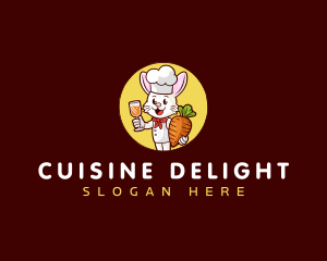 Bunny Chef Restaurant logo design