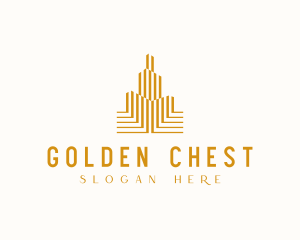 Luxury Hotel Tower Building logo design