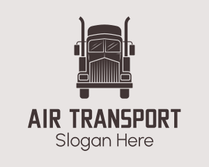 Distribution Trucking Company logo design