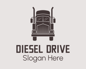 Distribution Trucking Company logo design