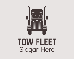 Distribution Trucking Company logo design