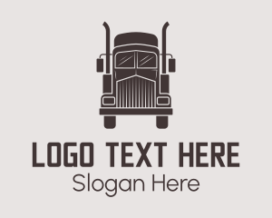 Diesel - Distribution Trucking Company logo design