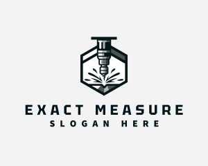 Industrial CNC Machine logo design